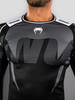 Рашгард Venum Adrenaline Black/Silver Grey L/S