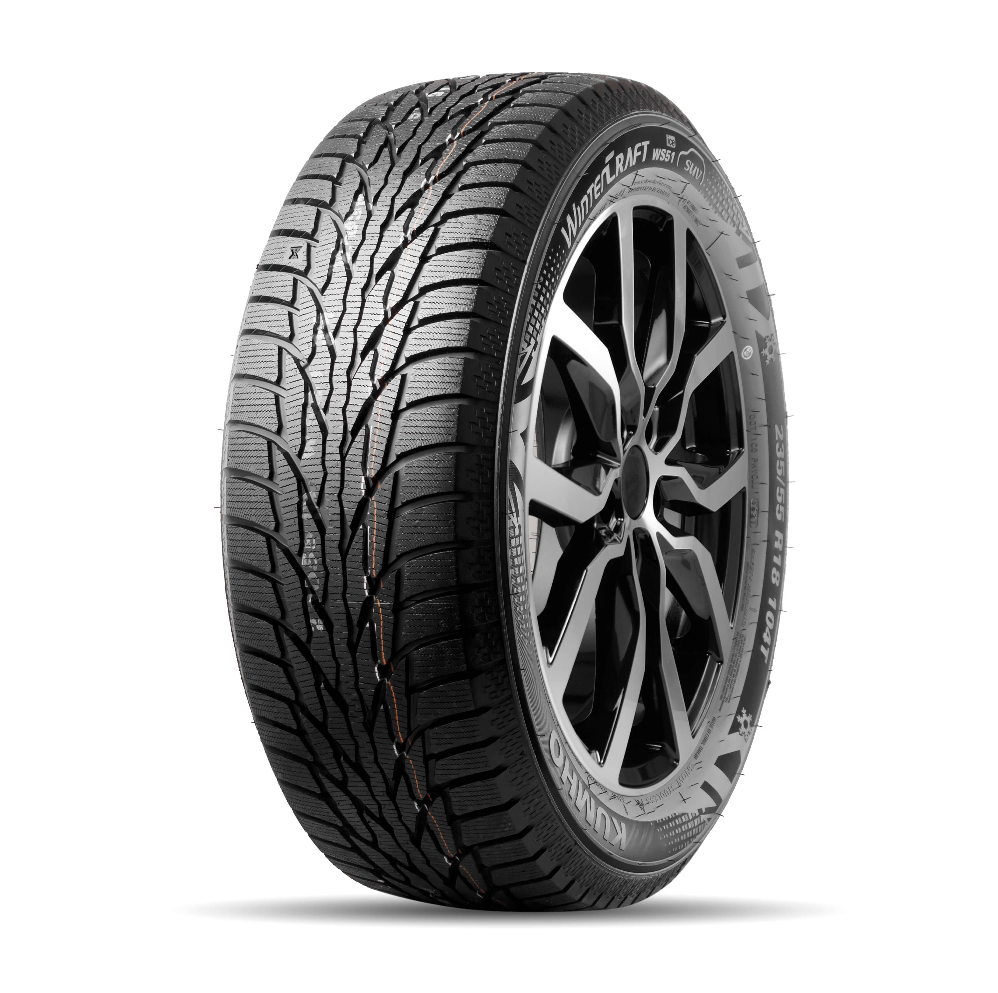 Автошина R19 235/55 Kumho WinterCraft ice SUV WS51 105T XL зимняя