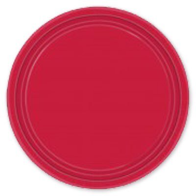 Тарелки Apple Red (Красный), 17 см, 8 шт.