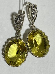 Аида (серьги из серебра)