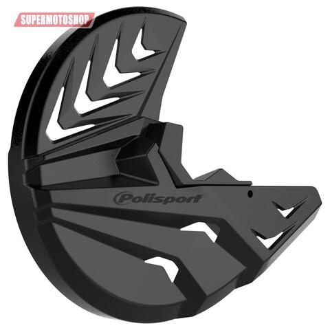 Защита нижней части вилки и торомозного диска Polisport Beta 4/2T (черн.)