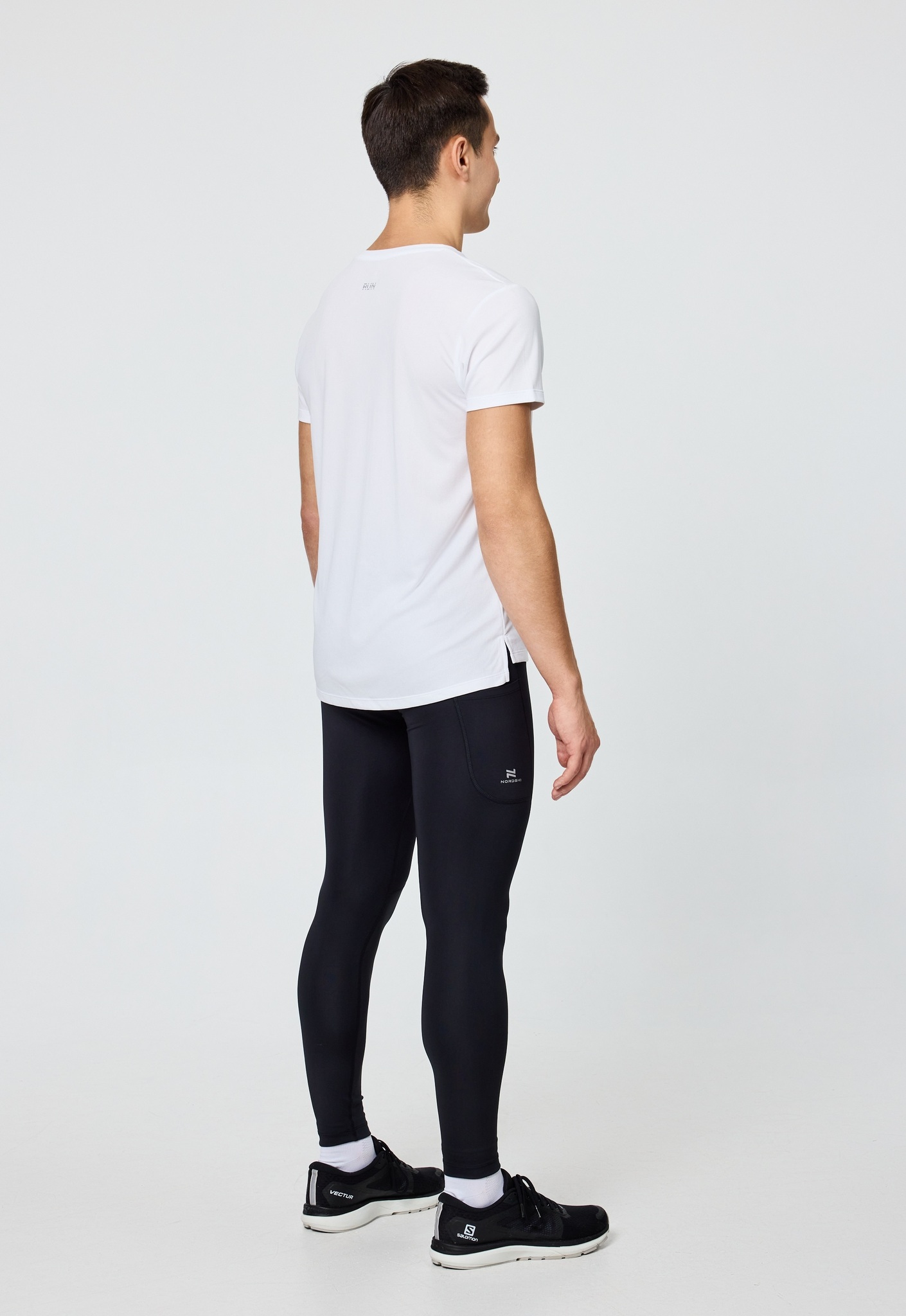Мужской спортивный костюм Nordski Run white-black - 2