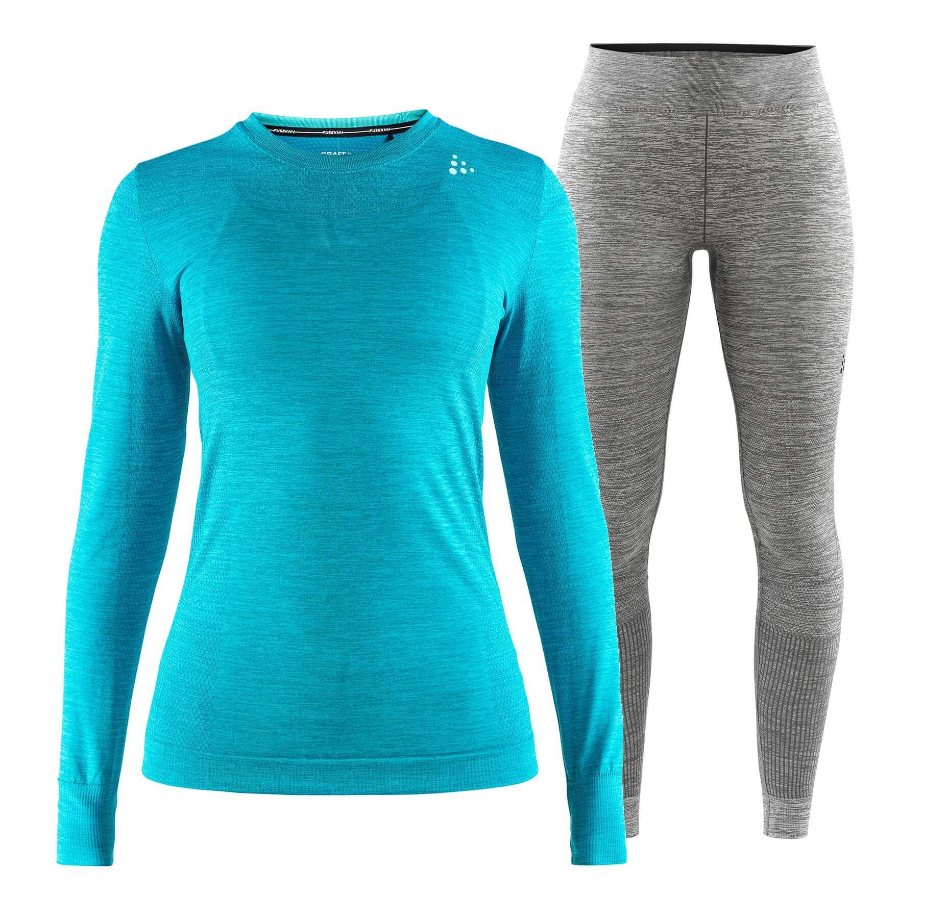 Craft Fuseknit Comfort комплект термобелья женский blue-grey