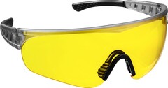 STAYER PRO-X, открытого типа, жёлтые, широкая монолинза, защитные очки, Professional (2-110435)