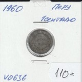 V0636 1960 Перу 1 сентаво V0636 1960 Перу 1 сентаво