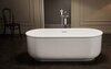 BelBagno BB401-1500-800 Отдельностоящая акриловая ванна в комплекте со сливом-переливом, цвет: белый