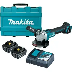 Аккумуляторная угловая шлифовальная машина Makita DGA504RTE