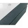BelBagno UNO-1200-2C-SO-AO База под раковину подвесная с фрезерованными ручками по всей длине фасада с двумя выкатн. ящ., Голубой Матовый, 1200x455x608