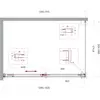 BelBagno SOFT_CLOSE-1-AH-1-130/90-C-Cr Душевой уголок