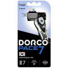 DORCO PACE7 (станок+2'S) система с 7лезвиями NEW (Ю.Корея)