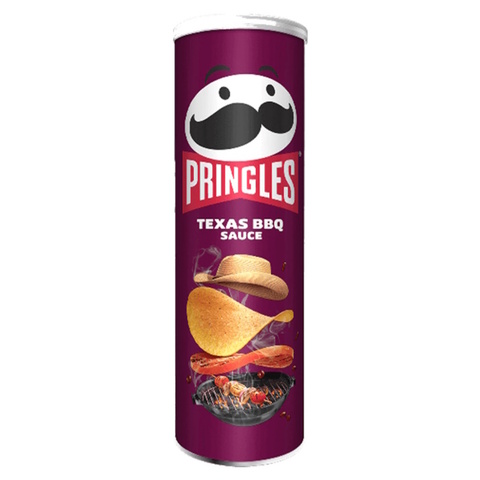 Чипсы Pringles Texas BBQ Sauce со вкусом барбекю, 165 (Европа)