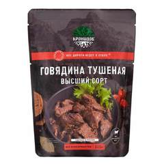 Говядина тушёная 'Кронидов', высший сорт, 325г