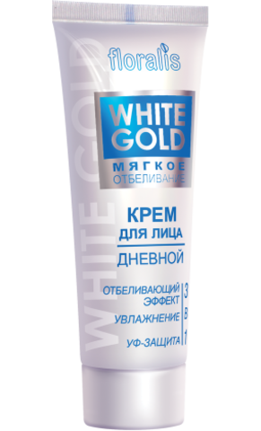 Floralis White gold Крем для лица дневной 3 в 1 