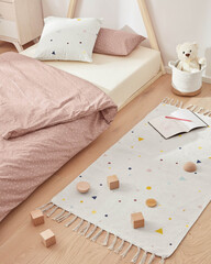 Детская кроватка Maralis из ясеня в виде вигвама 90 x 190 см
