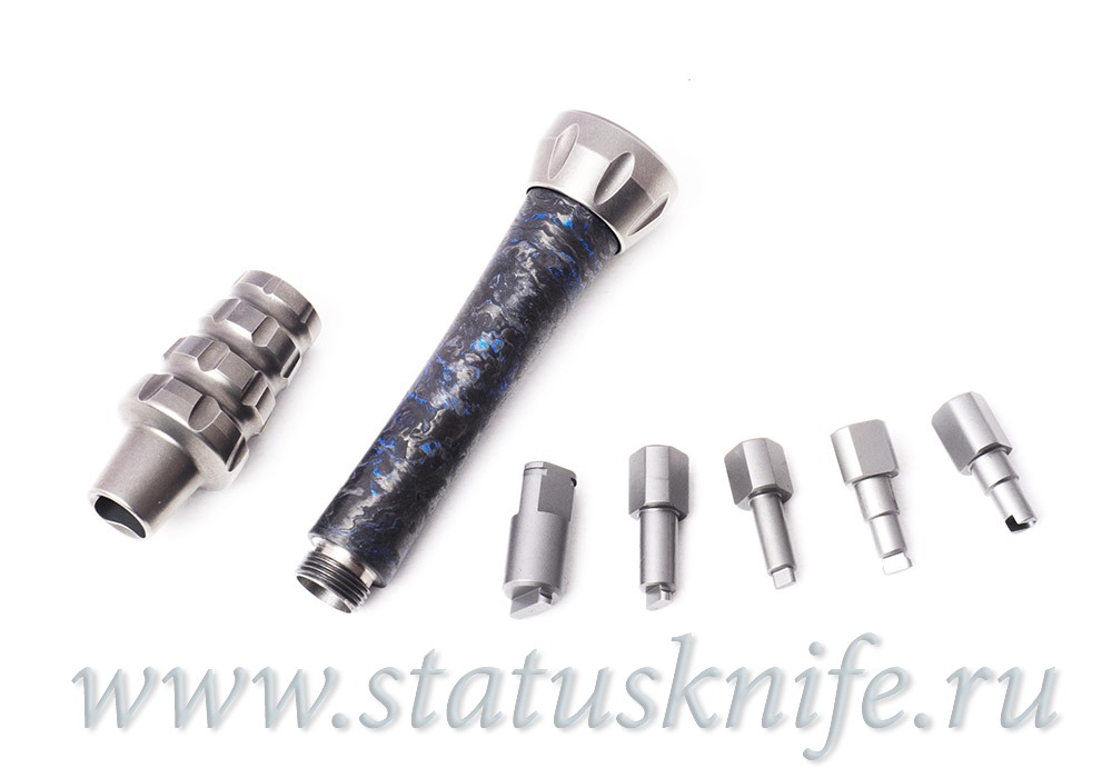 Широгоров Tool CD Blue отвертка и 5 бит Custom Division