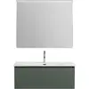 BelBagno UNO-1000-1C-SO-VO База под раковину подвесная с фрезерованными ручками по всей длине фасада с одним выкатн. ящ., Еловый Матовый, 1000x455x350