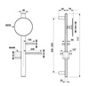 Ideal Standard Alu+ Beauty Bar S BD589SI Комплект аксессуаров