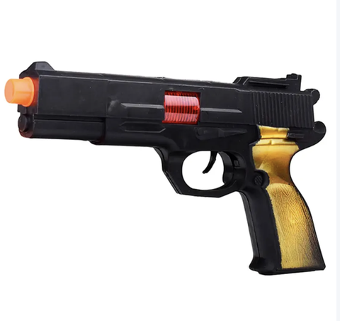 Пистолет-трещетка 25 см(искра) в пак. (м)