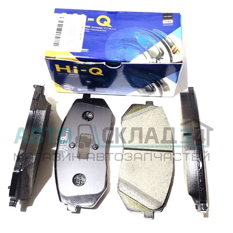 КОЛОДКИ ПЕРЕДНИЕ TUCSON TL, SPORTAGE QL, SELTOS SP2 16', OPTIMA JF 17' HI-Q (с отв под пружинки)