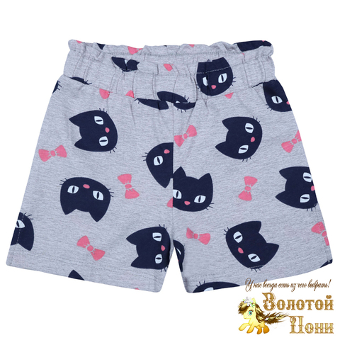 Шорты хлопок девочке (3-7) 230322-BK1475SH.4