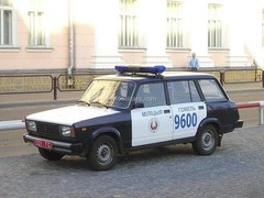 VAZ-2104 Lada Police Belarus 1:43 DeAgostini World's Police Car #55