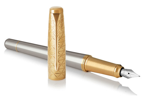 Ручка перьевая Parker Urban Premium F313 Aureate Powder GT, F (1931571)
