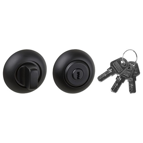 Завертка с ключом RENZ BK-K 08 Black (черный)