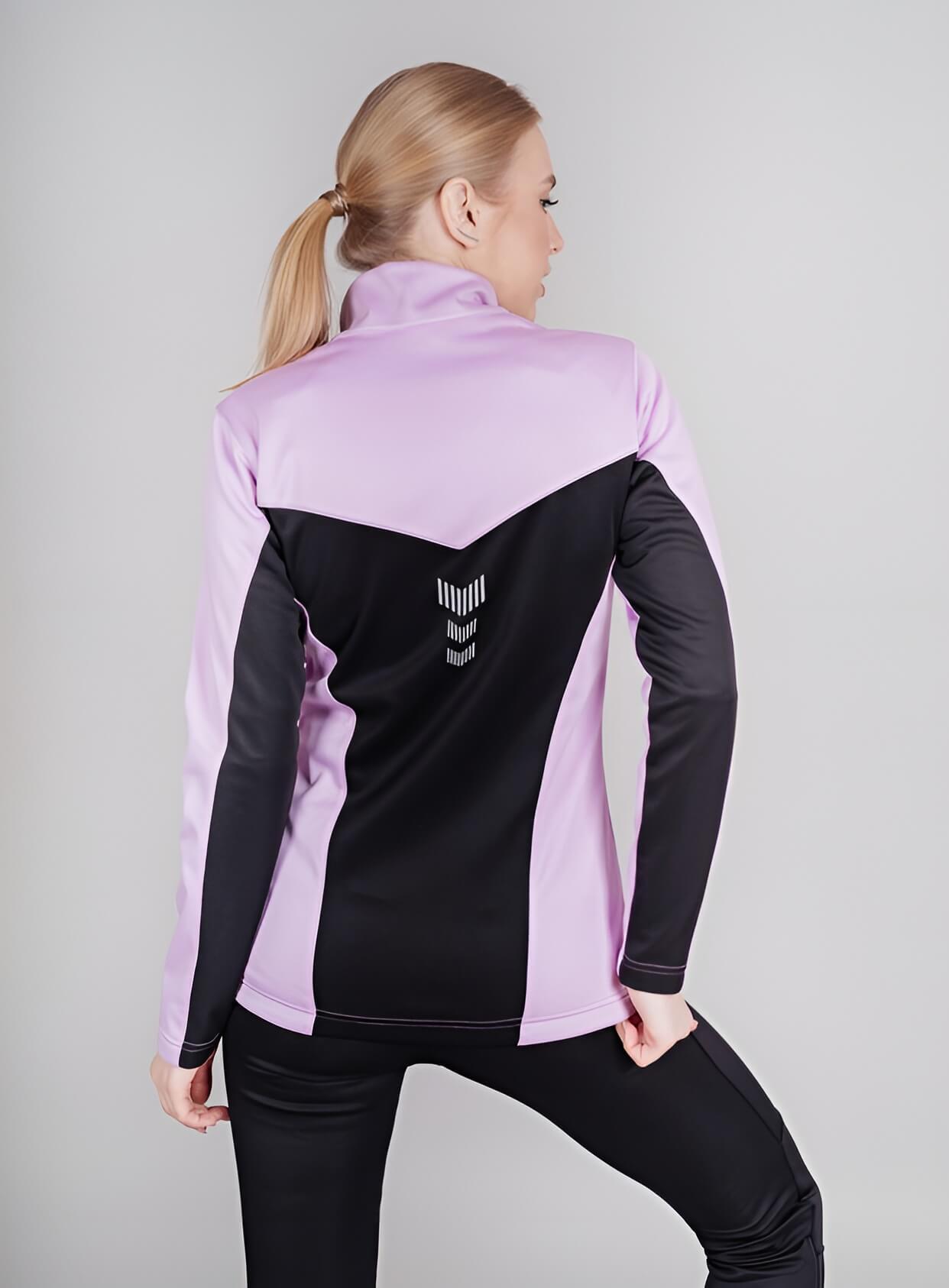 Женская утепленная разминочная куртка Nordski Base orchid - 6