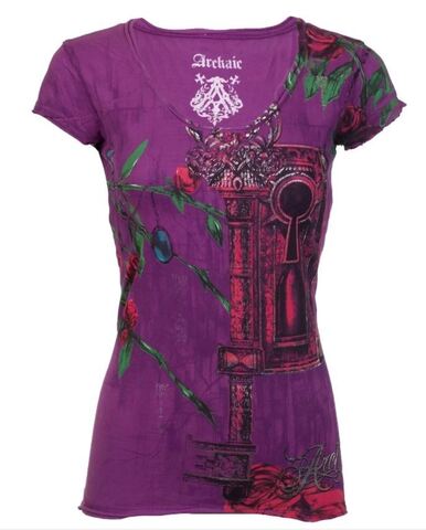 Футболка My Girl Tee Puple Archaic от Affliction