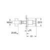 GROHE Allure 19334000 Вентиль встраиваемый