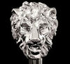Зонт-трость Pasotti 6434-19-W37 Silver Leo (серебряный лев)