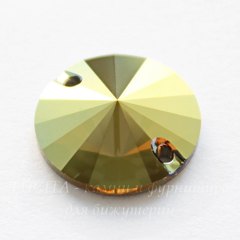 3200 Пришивные стразы Сваровски Crystal Iridescent Green (14 мм) ()