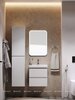 Aquanet 367322 Тумба с раковиной Вега 50 (Ирис T) 2 ящ. цв. белый глянец (367322)
