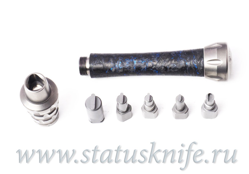 Широгоров Tool CD Blue отвертка и 5 бит Custom Division