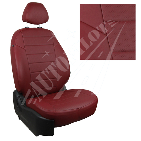 Красные авточехлы