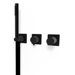 Remer XT97D2QPWBGM Смеситель для душа Remer X Style XT97D2QPWBGM, оружейная сталь PVD фото