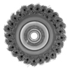 Щетка для УШМ Heavy Duty, 100 мм, М14, "чашка", крученая проволока 0.5 мм Matrix — фото 4