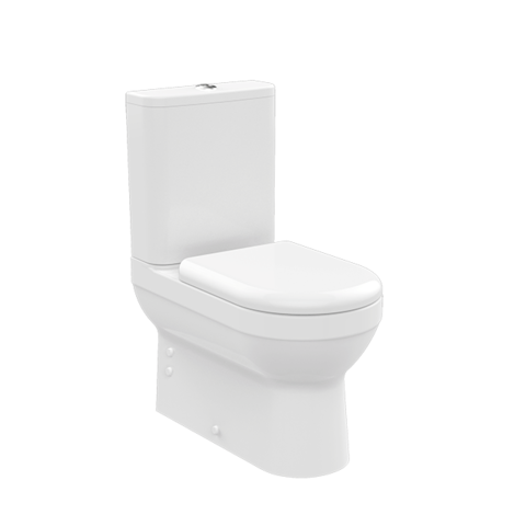 Creavit Letoon LT361-11CB00E-0000 Унитаз напольный безободковый, цвет: белый