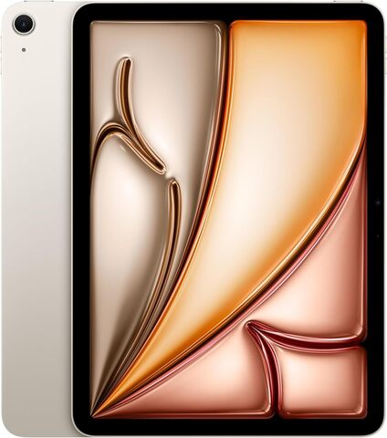 Планшет Apple iPad Air 11 (M2, 2024) 512 ГБ Wi-Fi Сияющая звезда | Starlight