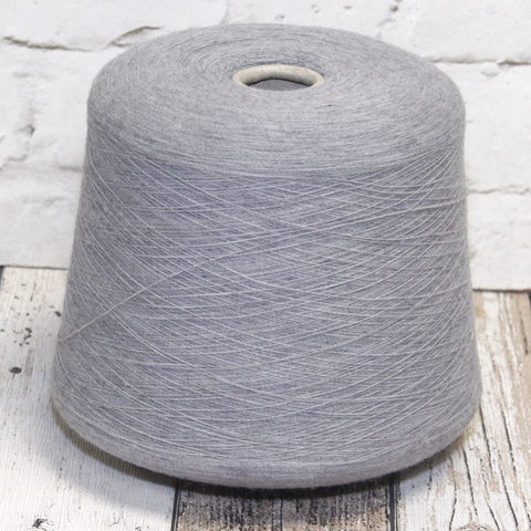 Меринос-стрейч с ангорой (25%) LINEAPIU / FELT 1900 светло-серый