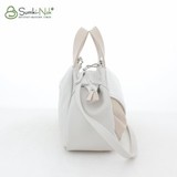 Сумка Саломея 656 мульти белый + беж