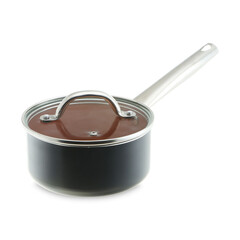 Ковш с крышкой, 1,6 л, диам. 16 см KITCHENSTAR Dr Copper Plus арт.SYB-A122AK-0416
