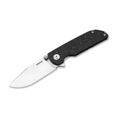 Фото Складной нож Boker Sherman EDC, сталь CPM MagnaCut, рукоять карбон/сталь