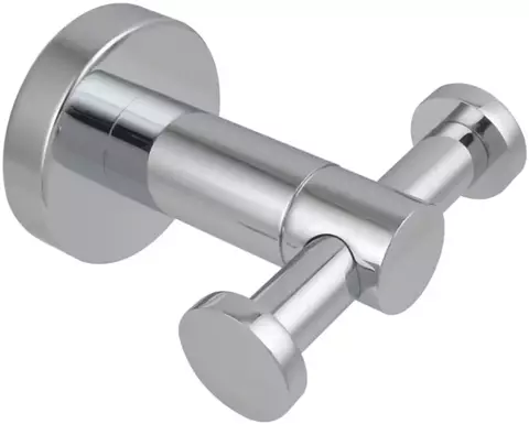 Aquatek Вега AQ4002CR Крючок двойной, цвет: хром