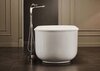 BelBagno BB401-1700-800 Отдельностоящая акриловая ванна в комплекте со сливом-переливом, 170x80, цвет: белый