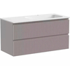 Sancos Snob R SNR100RSM Тумба подвесная, 99.5x44.5x50, цвет: серый