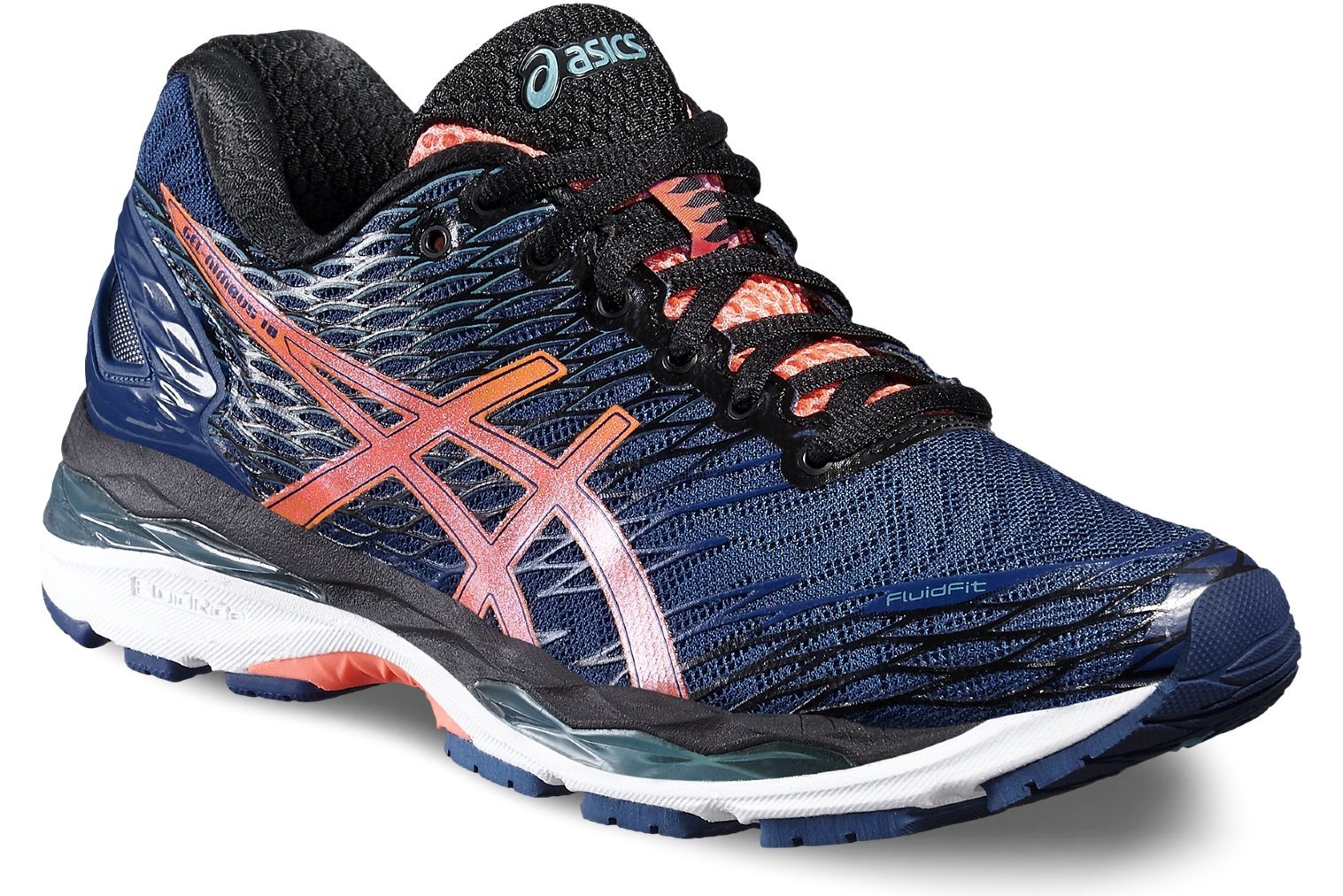 ASICS GEL-NIMBUS 18 женские кроссовки для бега темно-синие - 3