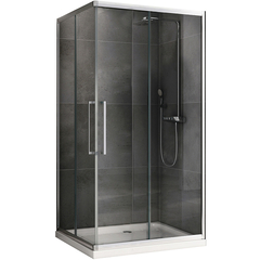Abber Schwarzer Diamant AG02128H Душевой уголок, 120x80x195, цвет: хром фото