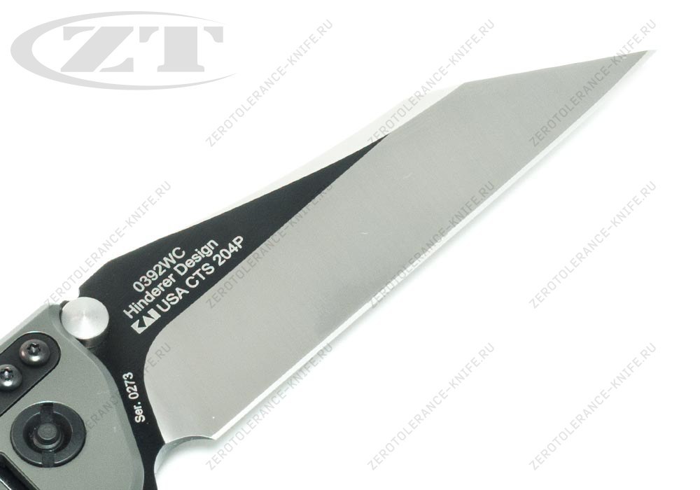 Нож Zero Tolerance 0392WC Rick Hinderer - фотография 