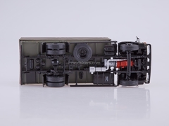 KAMAZ-43253 flatbed truck with awning dark-gray 1:43 Start Scale Models (SSM)